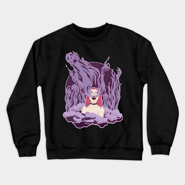 Spirited Crewneck Sweatshirt by Desdymona